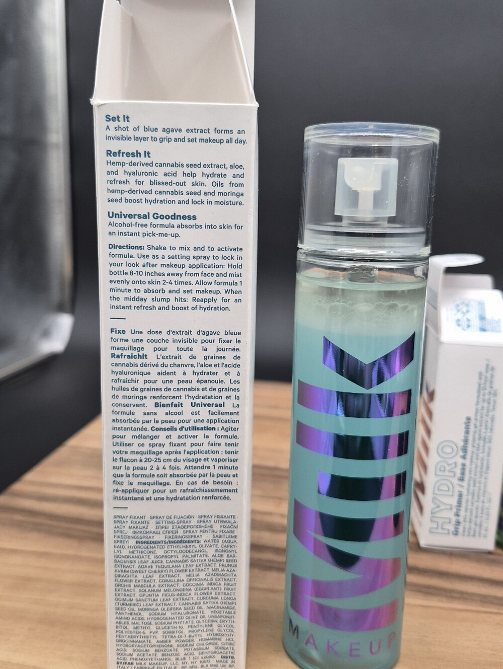 Milk Makeup Hydro Grip Set + Refresh Spray, 100ml, NIB - Picture 5 of 5